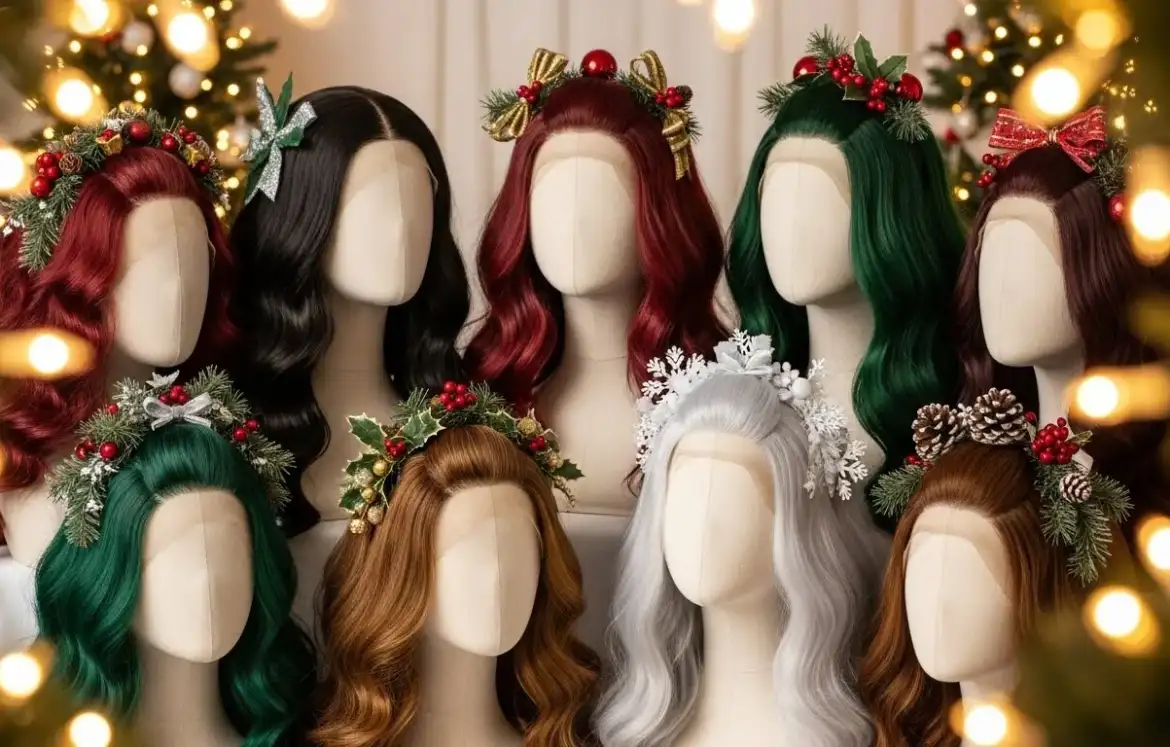 25 Christmas Wig Hairstyles That Transform Your Look Instantly 25 Christmas Wig Hairstyles That Transform Your Look Instantly