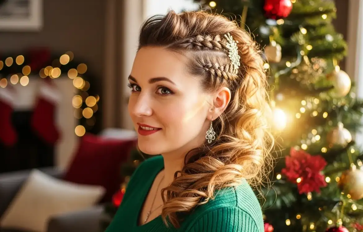 25 Gorgeous Hairstyles for Christmas Party You’ll Love to Try
