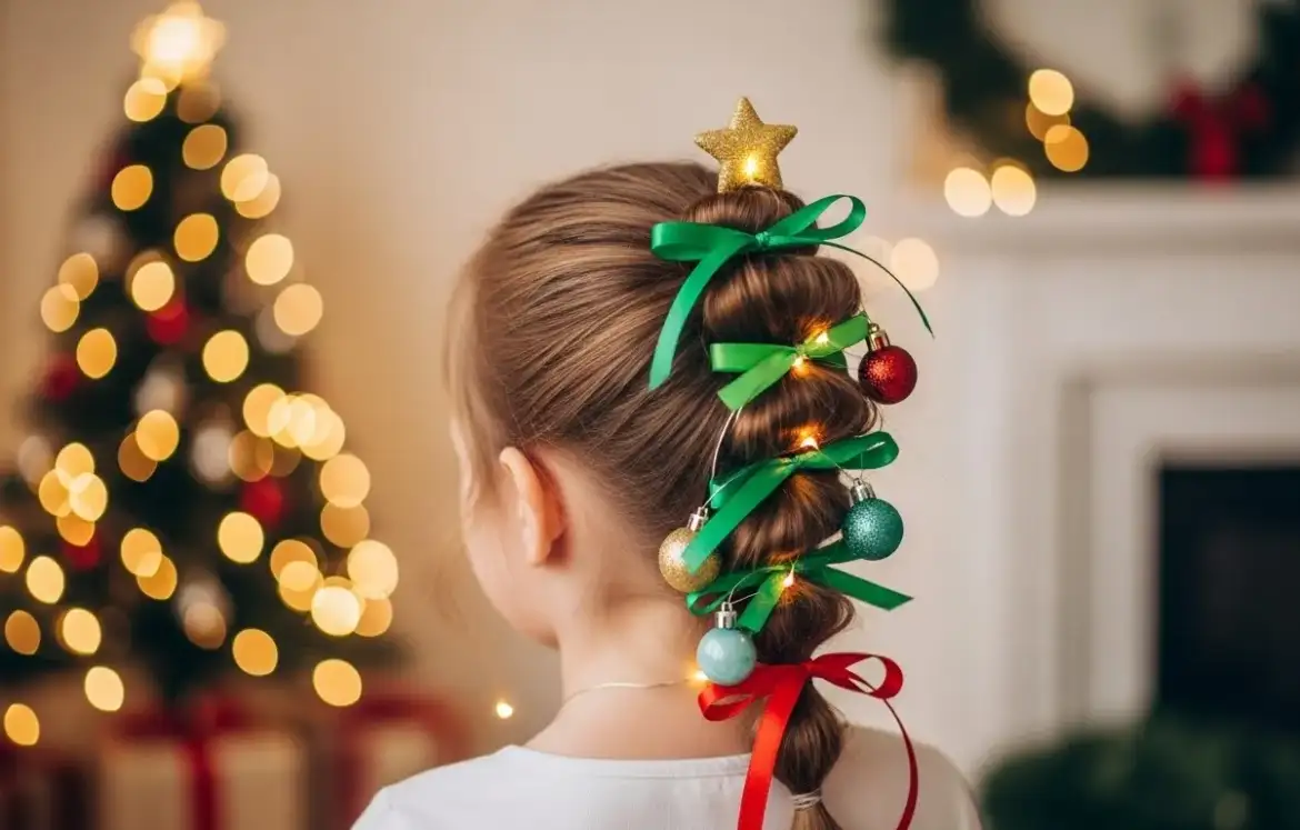24 Fun Christmas Tree Hairstyles Ideas for Kids 24 Fun Christmas Tree Hairstyles Ideas for Kids