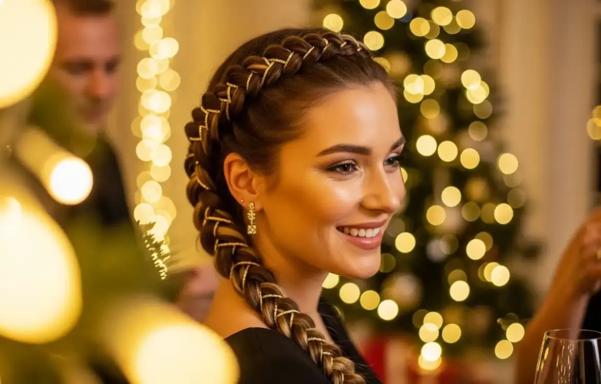24 Beautiful Braided Hairstyles for Christmas Party Season 24 Beautiful Braided Hairstyles for Christmas Party Season