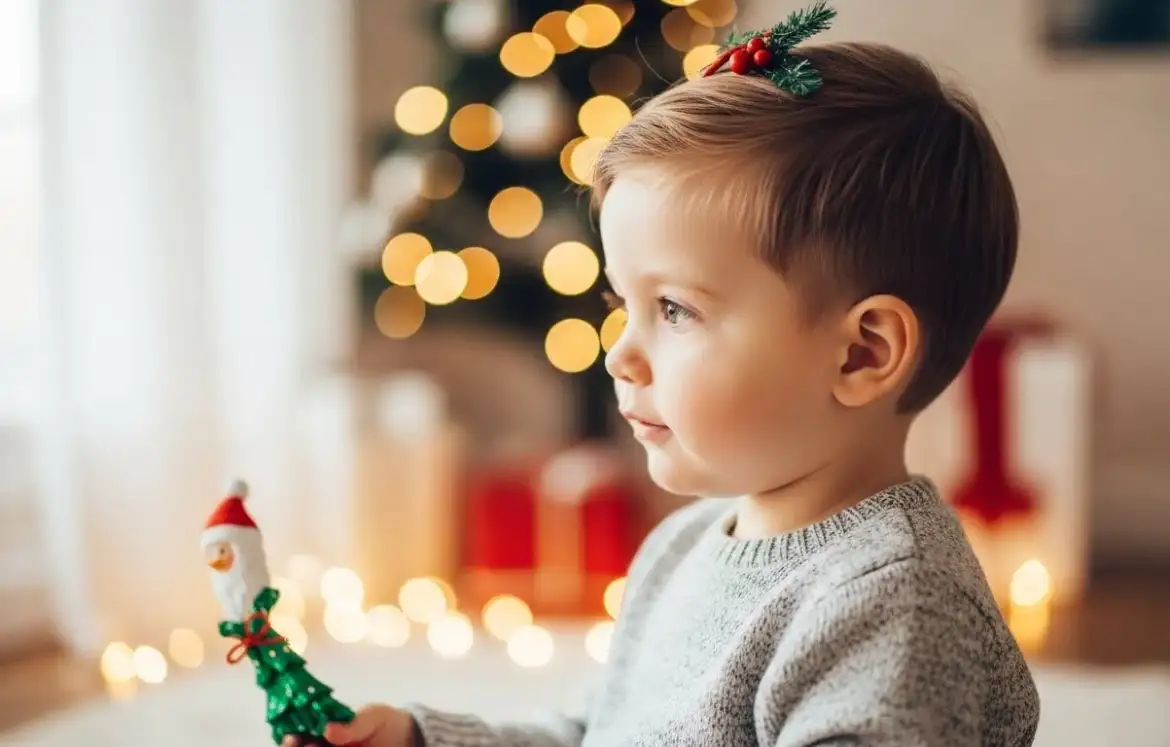 25 Fun & Adorable Christmas Hairstyles for Toddlers