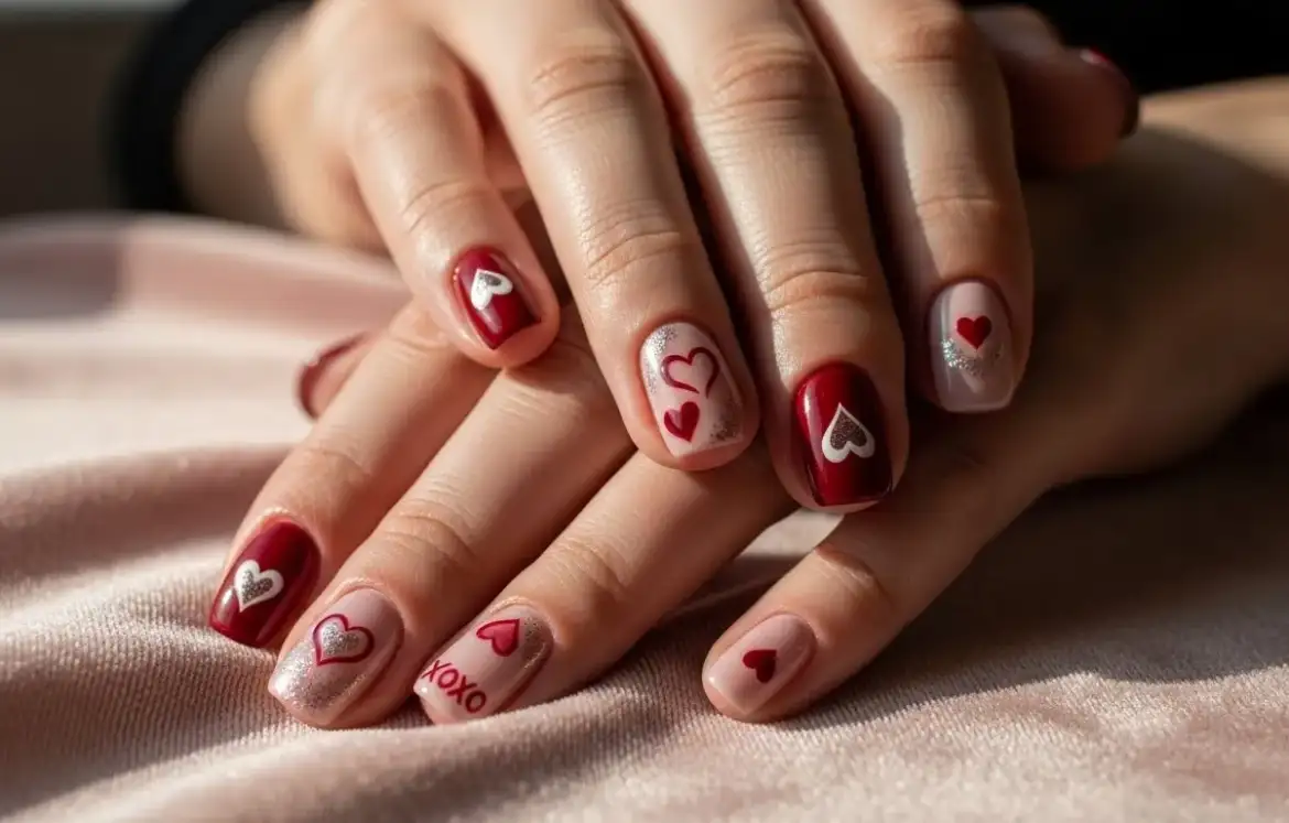 25 Stunning Valentine Nails Ideas to Wow Everyone