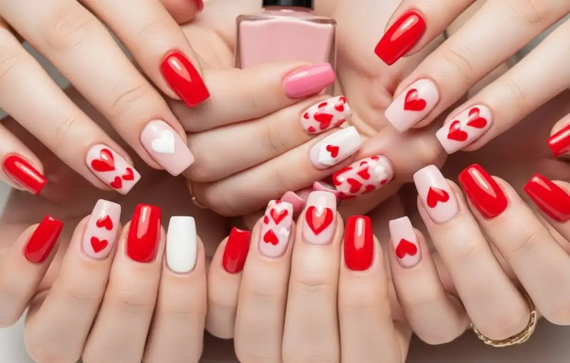 27 Valentine Nail Art Ideas to Inspire Your Next Look