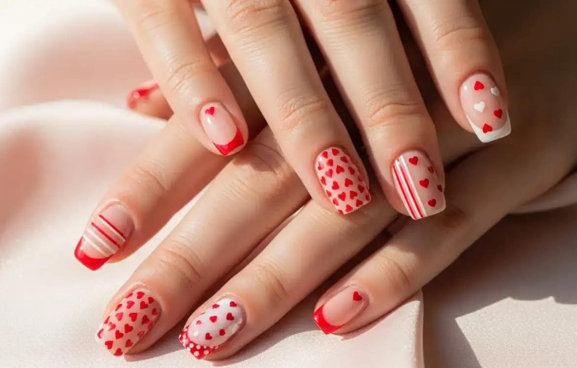 28 Creative Valentine Nail Art Designs You’ll Love